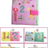 0-12Monthes Baby Cloth Book Fruits Animals Cognize Puzzle Book Infant Kids Early Learning Educational Fabric Books Toys