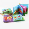 0-12Monthes Baby Cloth Book Fruits Animals Cognize Puzzle Book Infant Kids Early Learning Educational Fabric Books Toys
