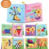 0-12Monthes Baby Cloth Book Fruits Animals Cognize Puzzle Book Infant Kids Early Learning Educational Fabric Books Toys