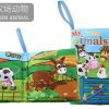 0-12Monthes Baby Cloth Book Fruits Animals Cognize Puzzle Book Infant Kids Early Learning Educational Fabric Books Toys