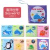 0-12Monthes Baby Cloth Book Fruits Animals Cognize Puzzle Book Infant Kids Early Learning Educational Fabric Books Toys