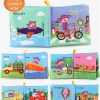 0-12Monthes Baby Cloth Book Fruits Animals Cognize Puzzle Book Infant Kids Early Learning Educational Fabric Books Toys