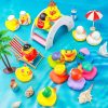25pcs, Soft Rubber Duck Bath Toys for Toddlers - Assorted Duckies for Bathtime Fun - Perfect Birthday or Baby Shower Gift