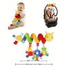 Plush Baby Stroller Rattle Toy - Versatile Hanging Bell for Bed, Car, and More - Perfect for Halloween, Thanksgiving, and Christmas Gifts
