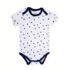 Baby Boy's 20pcs Newborn Clothes Gift Cotton Suit - 5pcs Short Sleeve Rompers +5pcs Pants +5pcs Hat +5pcs Gloves Set