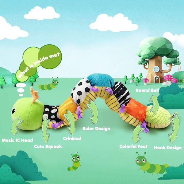 1686122095250-92757ae6266b41b2b7e18b37c1fd44d3-goods.jpg Interactive Musical Caterpillar Toy for Babies and Toddlers - Soft Plush Educational Gift with Fun Melodies and Colors!