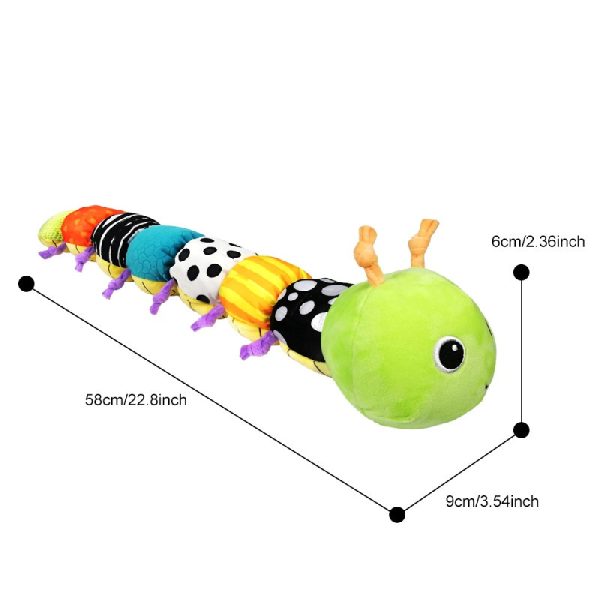 1686122100131-d008ac4b98354266b894c2fdd22d7160-goods.jpg Interactive Musical Caterpillar Toy for Babies and Toddlers - Soft Plush Educational Gift with Fun Melodies and Colors!