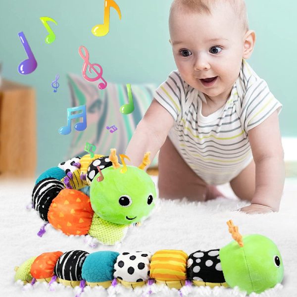 1686122101415-d1cdc05eb8544a0ba07dcb891665580e-goods.jpg Interactive Musical Caterpillar Toy for Babies and Toddlers - Soft Plush Educational Gift with Fun Melodies and Colors!