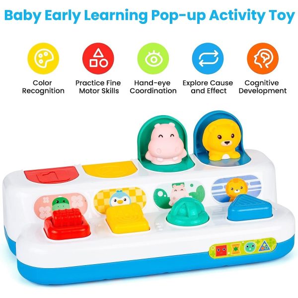 Fun Pop-Up Sensory Toy for Baby Development - Perfect Gift for Holidays!