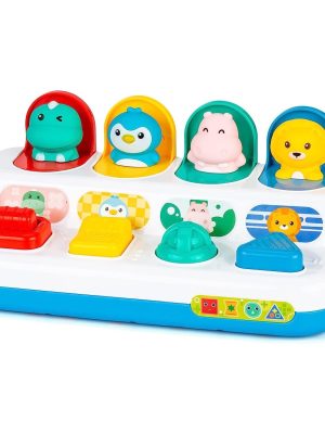 Fun Pop-Up Sensory Toy for Baby Development - Perfect Gift for Holidays!