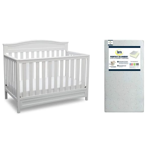 2023-New-4-in-1-Convertible-Crib-Dual-Sided-Recycled-Fiber-Core-Crib-and-Toddler-Mattress_00768b46-f193-49f5-8835-60d6986866a5.jpg 2023 New 4-in-1 Convertible Crib, Dual Sided Recycled Fiber Core Crib and Toddler Mattress