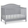 2023 New Charlie 4-in-1 Convertible Crib in White, Greenguard Gold Certified