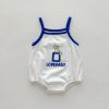 2023 New In Summer Infant Newborn Girls Boys Sleeveless Cartoon Print Outwear Kids Baby Pure Cotton Overalls Bodysuits