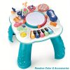 Multi-Functional Baby Activity Table with Music and Learning Features - Perfect for Early Education and Development - Sturdy and Fun Toy for 6-18 Month Olds - Great Birthday Gift (Random Color)