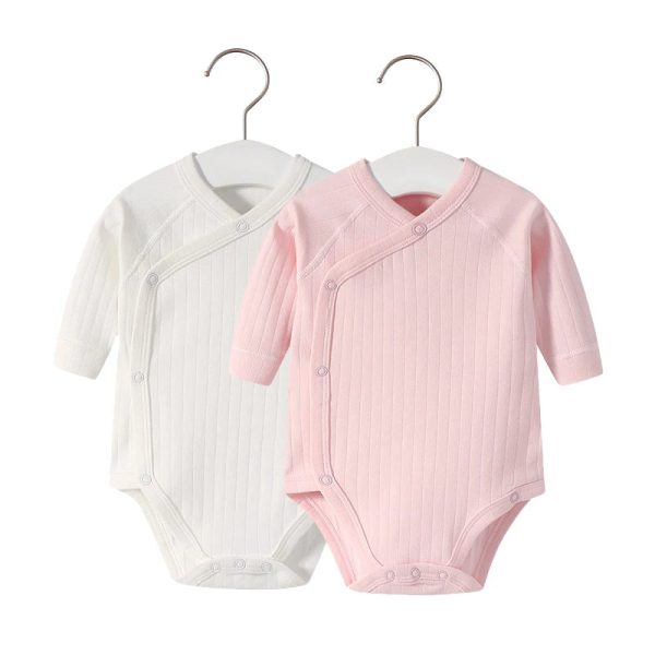 2pcs-lot-Newborn-Baby-Clothes-Rompers-Cotton-Infant-Long-Sleeves-Autumn-Girls-Robe-Solid-Color-Overalls_60d519d3-d670-4039-8e9c-463f0dd3f829.jpg 2pcs/lot Newborn Baby Clothes Rompers Cotton Infant Long Sleeves Autumn Girls Robe Solid Color Overalls Boys Ropa Bebe Clothing