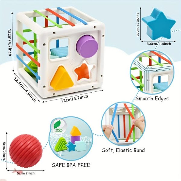 3595f42c7e6b632cc7d4fc5b26c42828.jpg Baby Montessori Toys For Boy Girl Gifts, Shape Sorter Sensory Bin Toys, Toddler Travel Fine Motor Skill Activity Learning Toys For Baby 1st Birthday