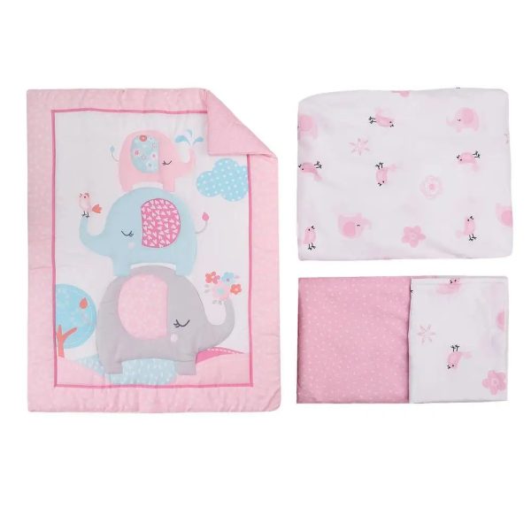 3Pcs-Cotton-Crib-Bed-Linen-Kit-For-Boy-Girl-Baby-Bedding-Set-Includes-Bed-Quilt-bed_4647a817-54a3-49ab-81dd-608ba943b714-1.jpg 3Pcs Cotton Crib Bed Linen Kit For Boy Girl Baby Bedding Set Includes Bed Quilt/bed Cover/bed Skirt Cute Cartoon Elephant Print