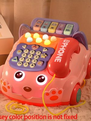 Baby Toys Musical Phone Car Phone, Educational Early Education Baby Simulation Seat Machine Toys For Boys Girls, Halloween, Christmas, Thanksgiving Day gift