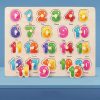 Educational Hand Scratching Board Puzzle Building Blocks for Kids - Cognitive Shape Development Toy for Boys and Girls - Perfect Christmas, Halloween, and Thanksgiving Gift