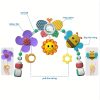 HUANGER Hanging Butterfly Crib Bassinet Mobile Baby Toy Rattles, Safety Newborn Bed Bell Toys No Battery Operation Required