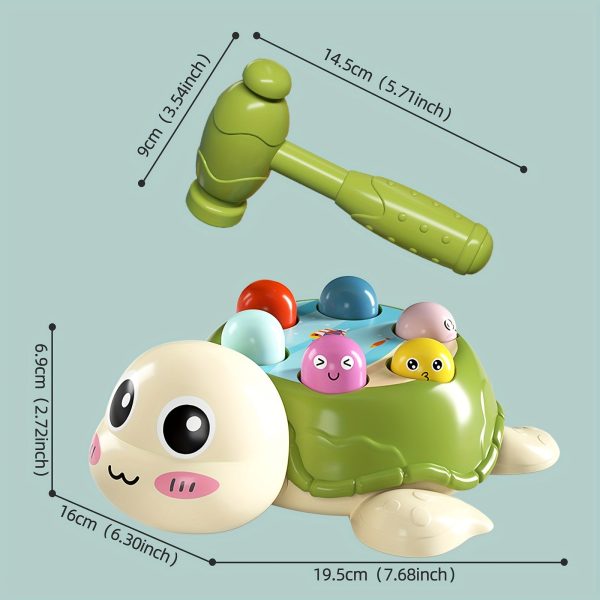 Hammering And Pounding Toy, Toys For Boys And Girls, Baby Interactive Toys Toddler Activities Games With 2 Hammers, Learning, Active, Early Educational Toy, Gift For Boys Girls Toddlers