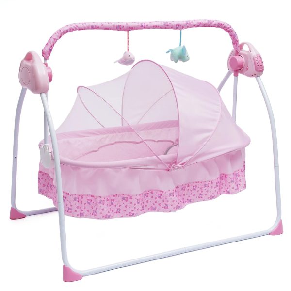 5-Gears-Adjustable-Baby-Crib-Cradle-Electric-Auto-Swing-Rocking-Bassinet-Timer-Bluetooth-Nursery-Furniture-Mat_06e8830f-1182-430f-ae13-cf6ee7cfa970-1.jpg 5 Gears Adjustable Baby Crib Cradle Electric Auto-Swing Rocking Bassinet Timer Bluetooth Nursery Furniture + Mat