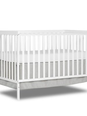5-In-1 Convertible Crib, Converts from Baby Crib to Toddler Bed, Fits Standard Full-Size Crib Mattress