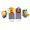Baby Infant Rattle Socks Toys 3-6 To 12 Months Girl Boy Learning Toy, Rattle & Teethe Wrist Toy Christmas Halloween Thanksgiving Gift