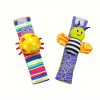Baby Infant Rattle Socks Toys 3-6 To 12 Months Girl Boy Learning Toy, Rattle & Teethe Wrist Toy Christmas Halloween Thanksgiving Gift