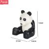 74 Styles Big Size Building Blocks Animal Figures Accessories Block Lion Panda Snail Bricks Assembly Toys For Children Kids Gift
