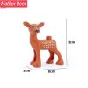 74 Styles Big Size Building Blocks Animal Figures Accessories Block Lion Panda Snail Bricks Assembly Toys For Children Kids Gift