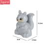 74 Styles Big Size Building Blocks Animal Figures Accessories Block Lion Panda Snail Bricks Assembly Toys For Children Kids Gift