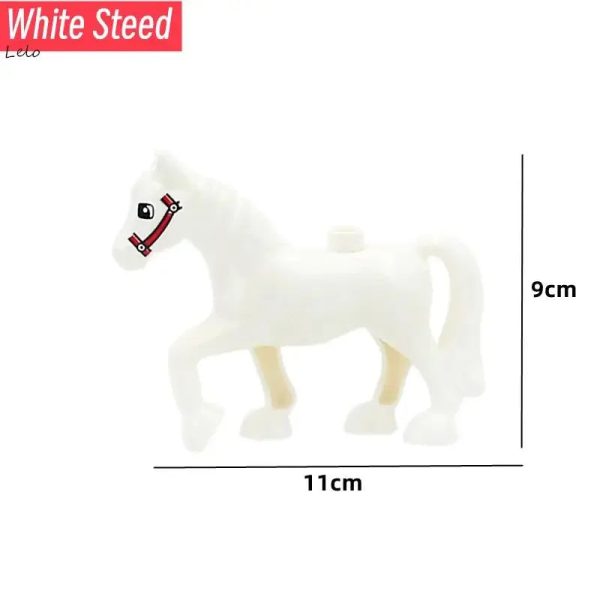 74 Styles Big Size Building Blocks Animal Figures Accessories Block Lion Panda Snail Bricks Assembly Toys For Children Kids Gift