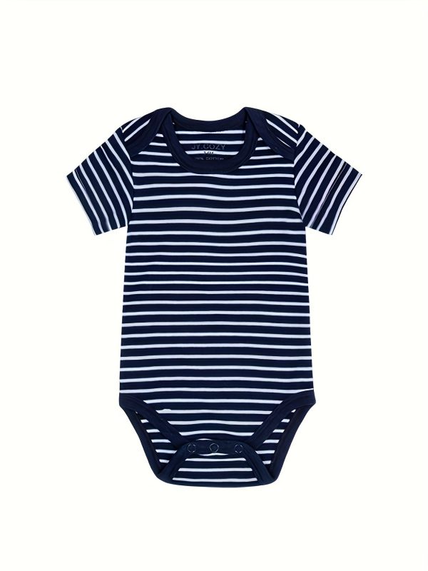 Baby Boy's 20pcs Newborn Clothes Gift Cotton Suit - 5pcs Short Sleeve Rompers +5pcs Pants +5pcs Hat +5pcs Gloves Set