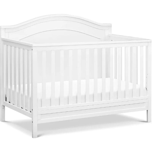 DaVinci-Charlie-4-in-1-Convertible-Crib-in-White-Greenguard-Gold-Certified.jpg DaVinci Charlie 4-in-1 Convertible Crib in White, Greenguard Gold Certified
