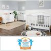 DaVinci Charlie 4-in-1 Convertible Crib in White, Greenguard Gold Certified