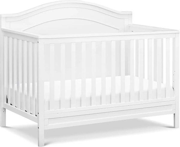 DaVinci-Charlie-4-in-1-Convertible-Crib-in-White-Greenguard-Gold-Certified_b9720895-f208-4da5-8f50-ee0329af375e-1.jpg DaVinci Charlie 4-in-1 Convertible Crib in White, Greenguard Gold Certified