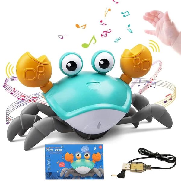 Dancing-Crab-Run-Away-Toy-for-Babies-Crawling-Interactive-Escape-Crabs-Fuj-o-Toys-Baby-Birthday.jpg Dancing Crab Run Away Toy for Babies Crawling Interactive Escape Crabs Fuj?o Toys Baby Birthday Gift VIP Dropshipping with Box