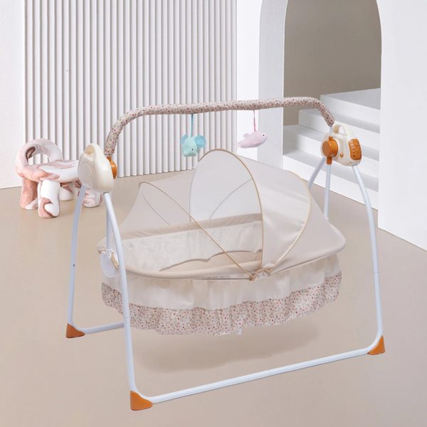 Electric-Baby-Sleeping-Bed-Auto-Swing-Newborn-Bed-Cradle-Crib-Infant-Rocker-Cot-Foldable-and-Portable_3fb82b0e-d55c-46b2-b94e-490ecb79afb6.jpg Electric Baby Sleeping Bed Auto-Swing Newborn Bed Cradle Crib Infant Rocker Cot Foldable and Portable Dual Control Methods
