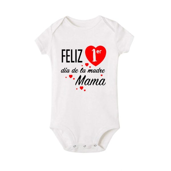 Happy-Mothers-Day-Baby-Bodysuits-Baby-Girl-Boy-Mothers-Day-Outfit-My-1st-Mothers-Day-New_84c8b7da-53ab-4490-aa98-9585b5040464.jpg Happy Mothers Day Baby Bodysuits Baby Girl Boy Mothers Day Outfit My 1st Mothers Day New Born Short Sleeve Romper Infant Clothes