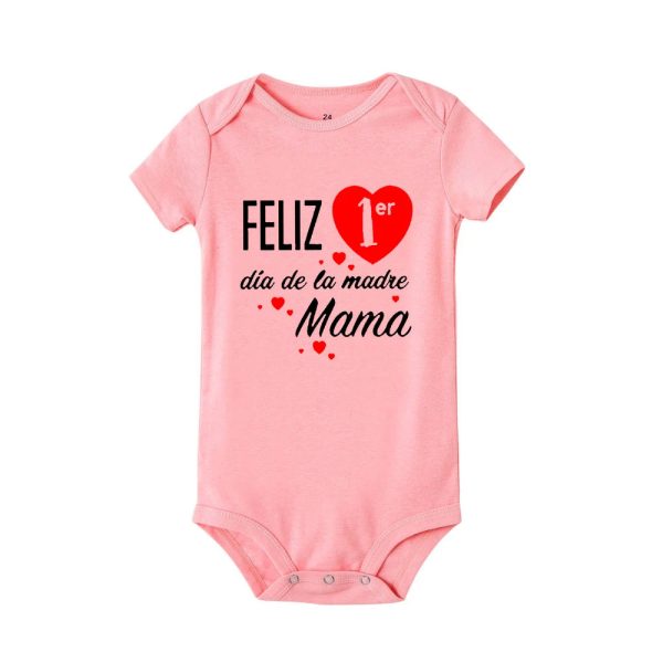 Happy-Mothers-Day-Baby-Bodysuits-Baby-Girl-Boy-Mothers-Day-Outfit-My-1st-Mothers-Day-New_c0b0cb47-3432-40a3-aa7b-e6822657e8d8.jpg Happy Mothers Day Baby Bodysuits Baby Girl Boy Mothers Day Outfit My 1st Mothers Day New Born Short Sleeve Romper Infant Clothes