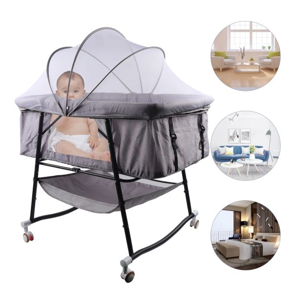 Portable-Baby-Bassinet-Sleep-Cradle-Baby-Nursery-Infant-Bed-Bedside-Crib-Folding-Travel-Crib-Mosquito-Net_f145c1e7-12be-400f-8c86-a4e5597d8e07.jpg Portable Baby Bassinet Sleep Cradle Baby Nursery Infant Bed Bedside Crib Folding Travel Crib Mosquito Net Cot