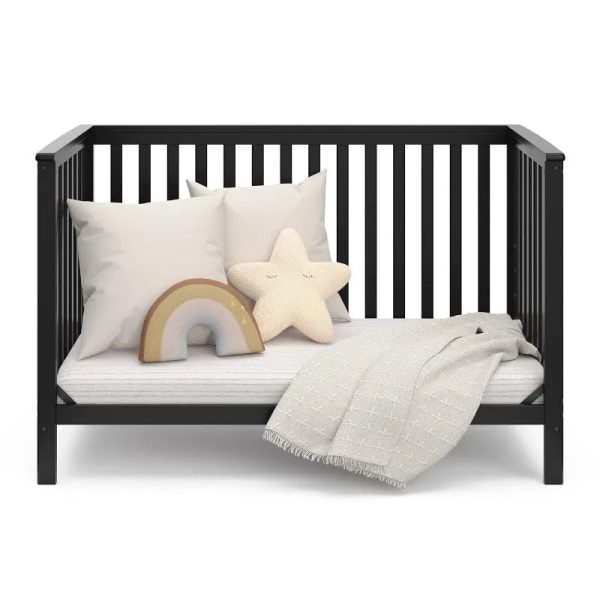 Storkcraft-Hillcrest-4-in-1-Convertible-Crib-Black-Converts-to-Daybed-Toddler-Bed-and-Full-Size_136047cc-f23a-4238-bccf-1f94bd1978d2.jpg Storkcraft Hillcrest 4-in-1 Convertible Crib (Black) - Converts to Daybed, Toddler Bed, and Full-Size Bed