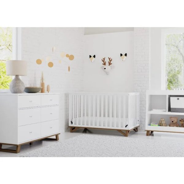 Storkcraft-Santa-Monica-5-in-1-Convertible-Crib-White-with-Vintage-Driftwood-GREENGUARD-Gold-Certified-Modern_ac3c3d49-8189-4a72-8fdb-450cdf68b402.jpg Storkcraft Santa Monica 5-in-1 Convertible Crib (White with Vintage Driftwood) ?C GREENGUARD Gold Certified, Modern Design