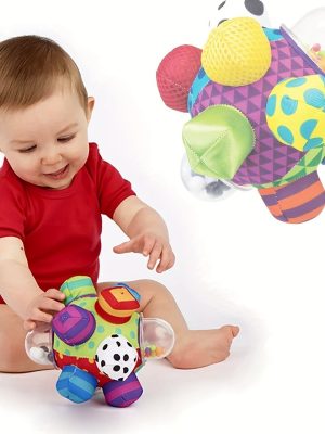 Colorful Bumpy Ball Toy for Baby Cognitive Development, Ages 0-2 Years, Brain Development Toy for Kids