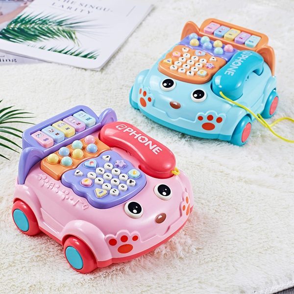 Baby Toys Musical Phone Car Phone, Educational Early Education Baby Simulation Seat Machine Toys For Boys Girls, Halloween, Christmas, Thanksgiving Day gift