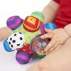 Colorful Bumpy Ball Toy for Baby Cognitive Development, Ages 0-2 Years, Brain Development Toy for Kids