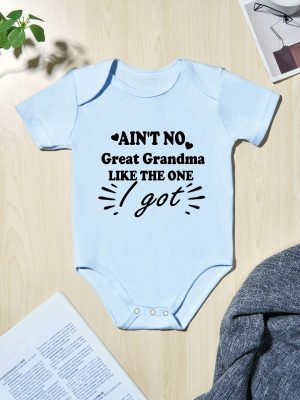 Summer Newborn Toddler's Onesie, Baby Boys And Girls Letter Print Short Sleeve Cotton Romper