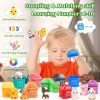 10pcs Montessori Farm Animal Learning Toys for Toddlers - Counting, Matching, Sorting, and Fine Motor Games - Perfect Christmas, Birthday, or Easter Gift for Baby Boys and Girls