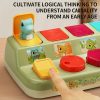 Fun & Educational Dinosaur-Shaped Surprise Box for Developing Your Baby's Logical Thinking & Motor Skills - Perfect Gift for Halloween, Christmas, and Thanksgiving Day